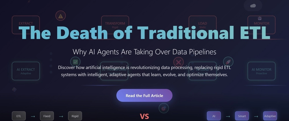 AI Agents Revolutionize Data Pipelines: Beyond Traditional E