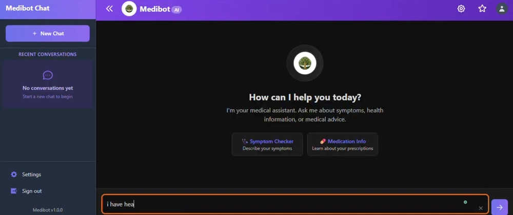 AI 의료 챗봇 MediBot 개발: 인간 중심 대화 구현