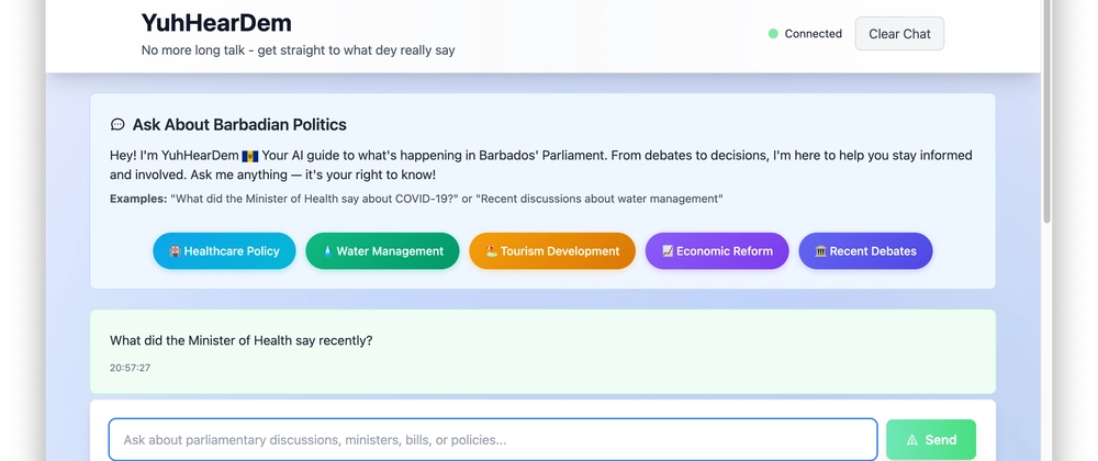 AI System for Democratic Transparency with Gemini &amp; RAG