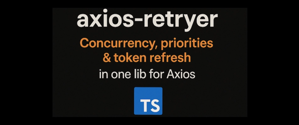axios-retryer: Axios API 요청 최적화 및 재시도 라이브러리