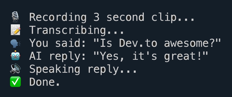 Build an AI Voice Assistant in 1 Minute Using Terminal