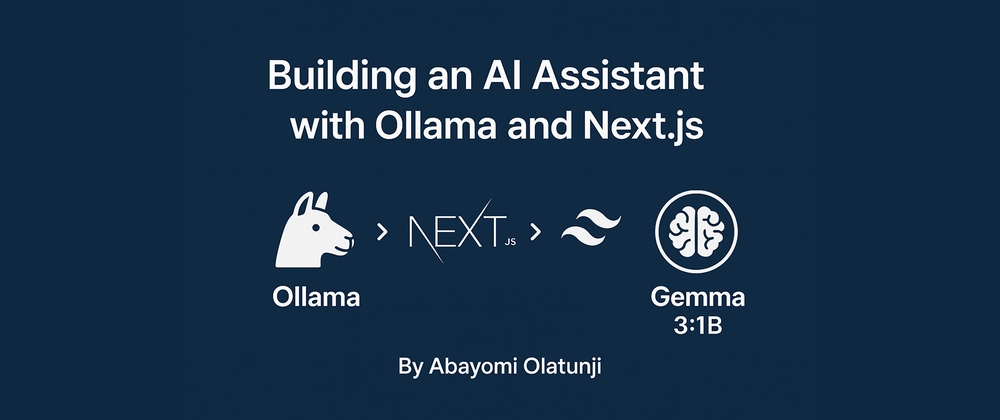 로컬 AI 어시스턴트 구축: Ollama &amp; Next.js 가이드