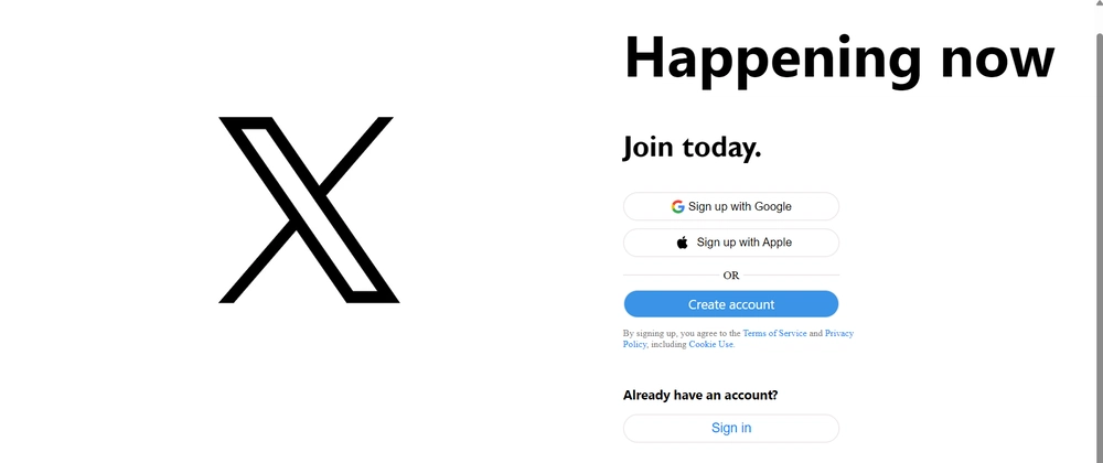 Clone X Login Page with HTML &amp; CSS: Front-End Practice