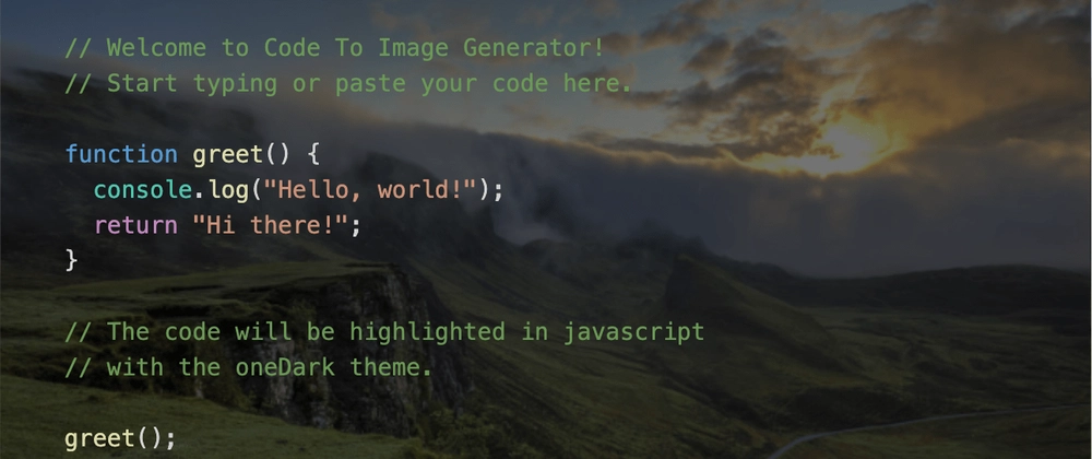 Code to Image Generator App: New Features &amp; Exclusive Discou