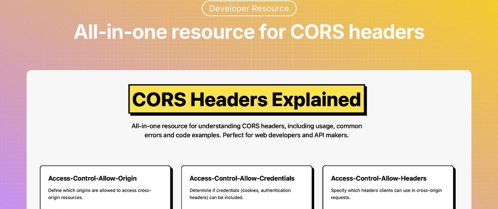 CORS 헤더 가이드: 보안과 호환성, 실무 적용
SEO 설명: CORS 헤더의 핵심 개념과 실무 적용 예시
