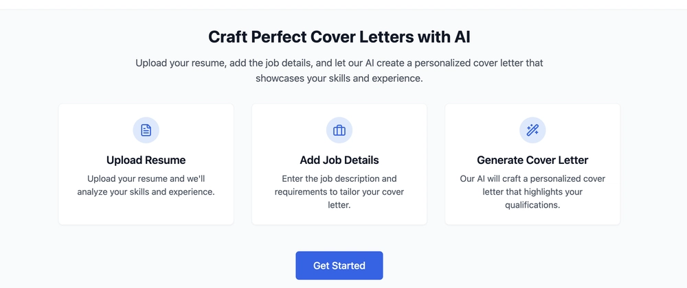Covercraft AI: AI-Powered Custom Cover Letter Generator