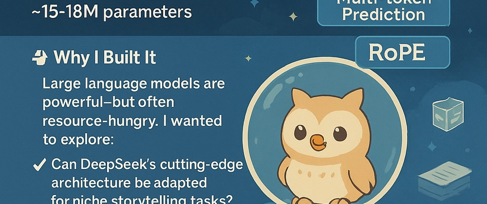 DeepSeek-Children-Stories Model: AI for Kids&apos; Story Generati