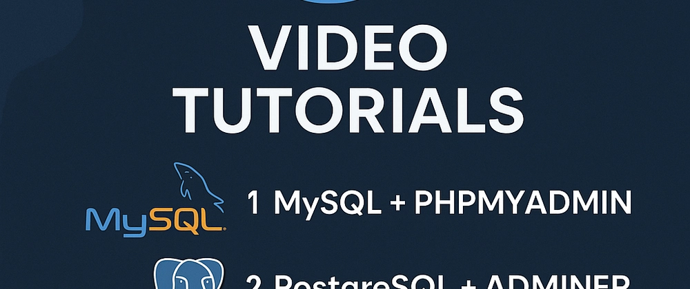 로컬 개발용 Docker MySQL 및 phpMyAdmin 설정 가이드