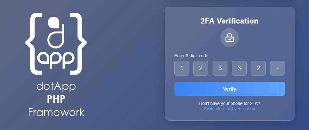 Build Reusable User Modules with DotApp Framework (2FA Inclu