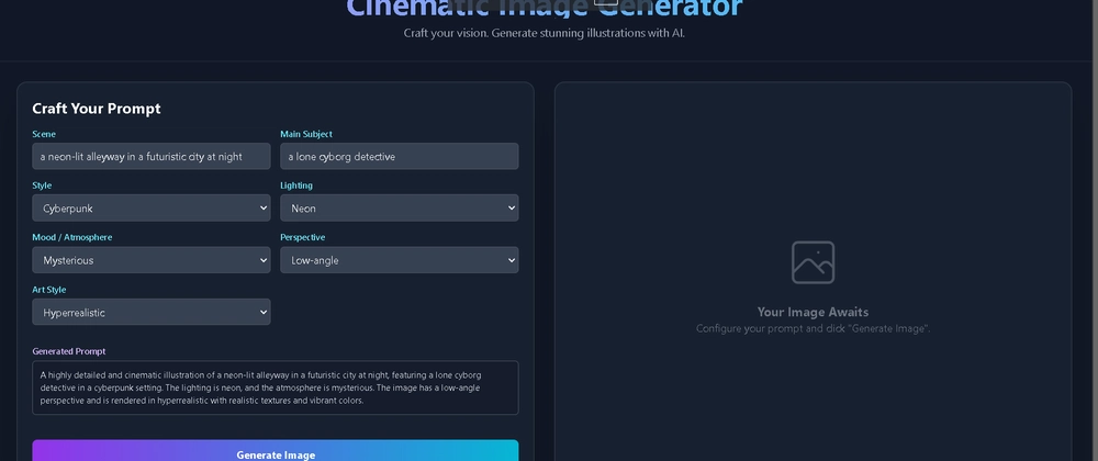 DreamScene: AI Image Generation App Development with Imagen 
