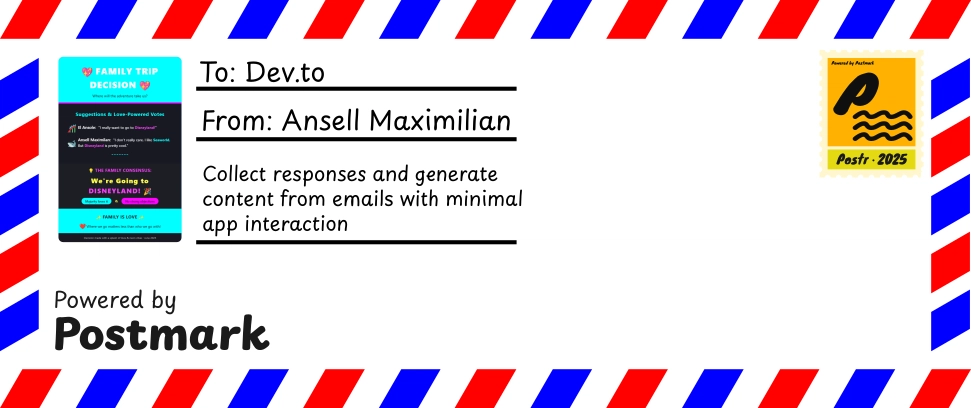 이메일 중심 앱 &apos;Postr&apos; 개발: Postmark 인바운드 파싱 활용