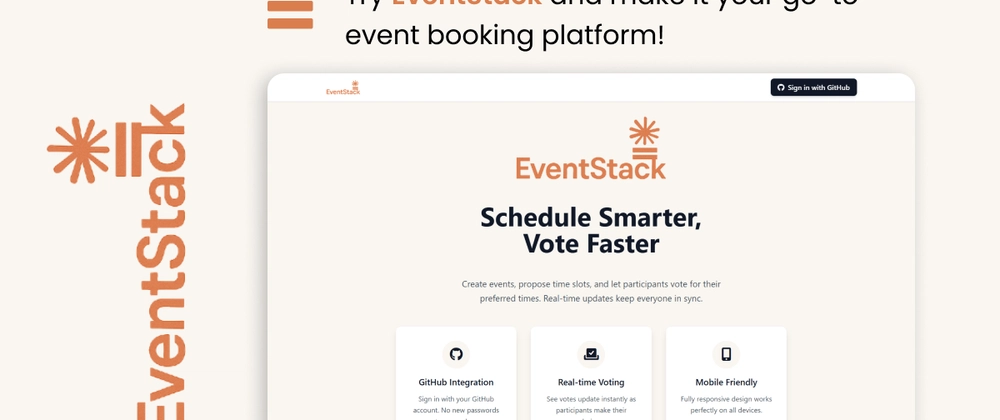 EventStack 개발: Tornado, GitHub OAuth, PostgreSQL 활용 실시간 앱 기법