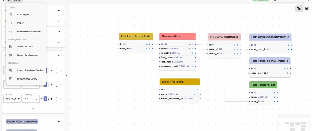 Evernox: Visual DB Design &amp; AI-Powered SQL Tool for Develope