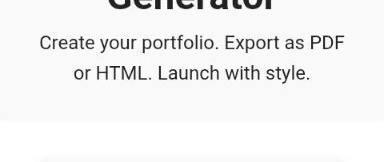 Free FlexStack Portfolio Generator – No Login Needed