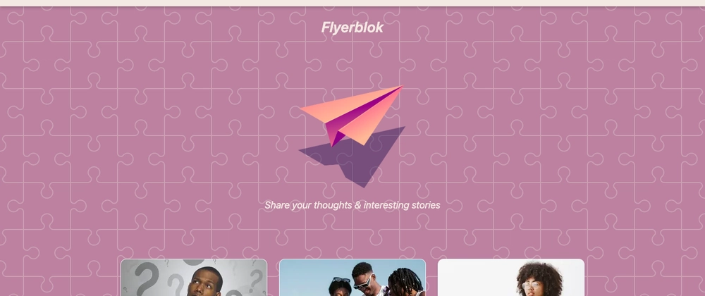 Flyerblok: Storyblok Challenge with Next.js &amp; Vercel