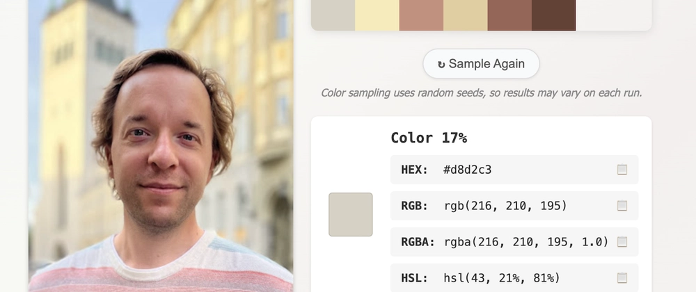 Generate Color Palettes from Photos – Web Tool for Designers