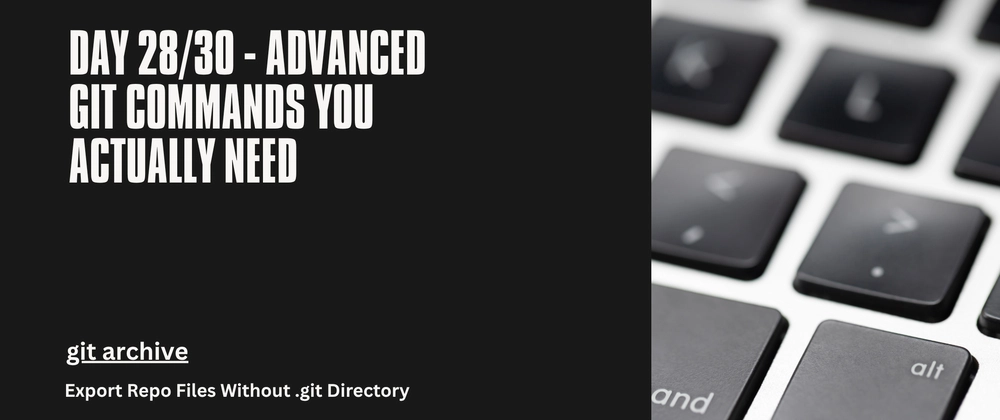 Git Archive로 저장소 파일 내보내기 가이드