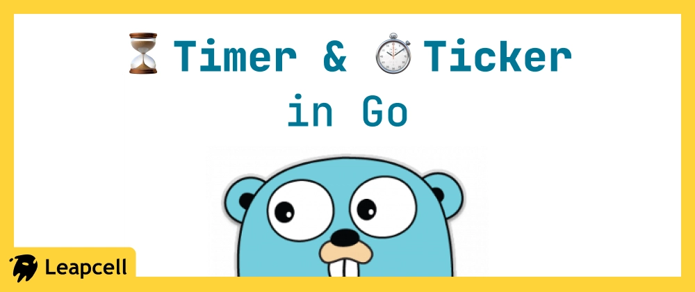 Go Timer &amp; Ticker 사용법: 주기적 작업 처리