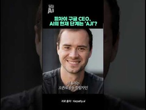 구글 피차이, AI 다음 단계는 AJI?