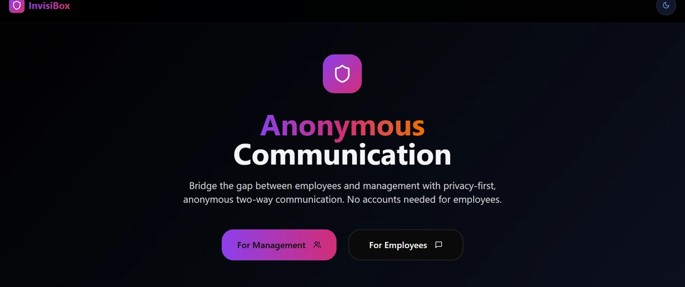 InvisiBox: 직장 내 익명 통신 채널