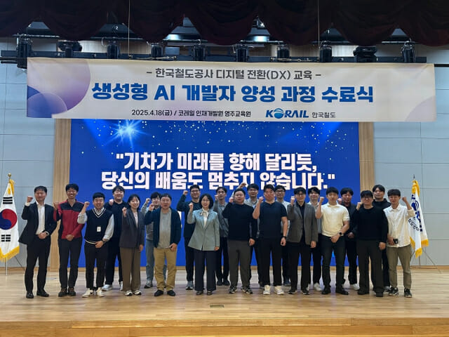 KOSA-한국철도공사, AI 기반 HRD 모델로 디지털 인재 양성 성공 사례