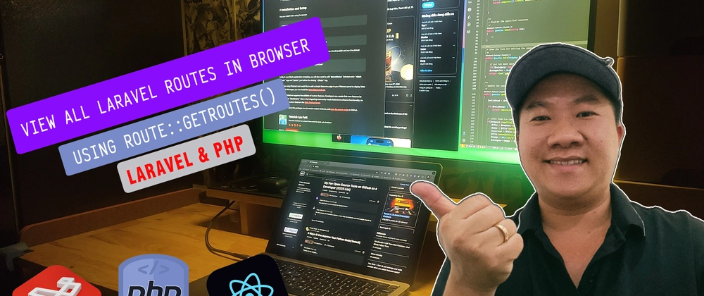 Laravel 브라우저 라우트 보기: Route::getRoutes() 활용법