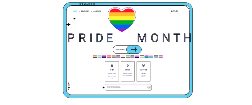 LGBTQ+ Hero Component for WASM Frameworks - Rust &amp; Web Devel