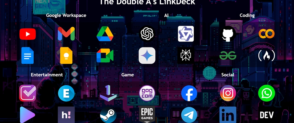 LinkDeck: HTML/CSS 기반 개인화 브라우저 홈페이스