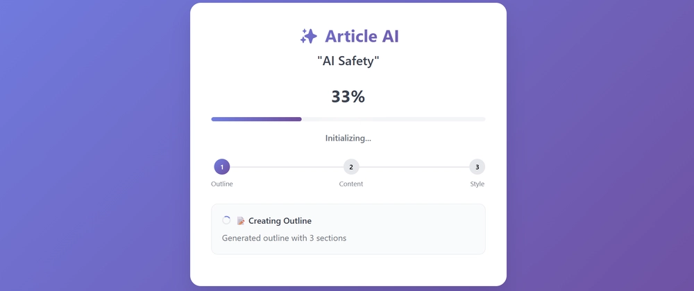 LLM 웹앱 개발: FastAPI, SSE, 백그라운드 작업 활용