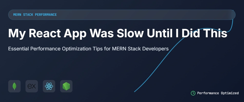 Boost Your MERN App Performance with React &amp; MongoDB Tips