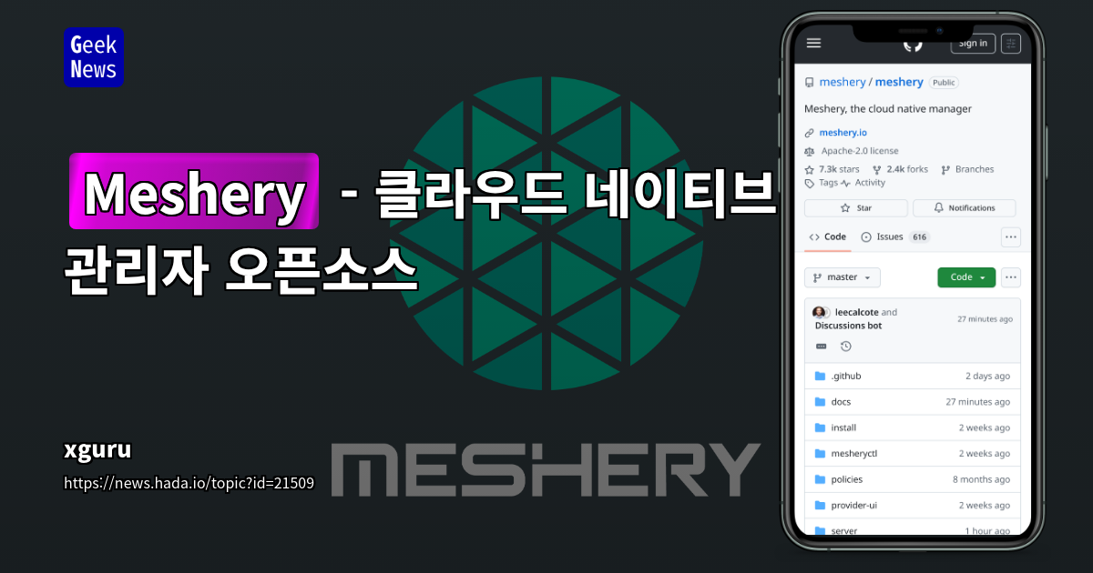 Meshery: Open Source Cloud Native Management with GitOps