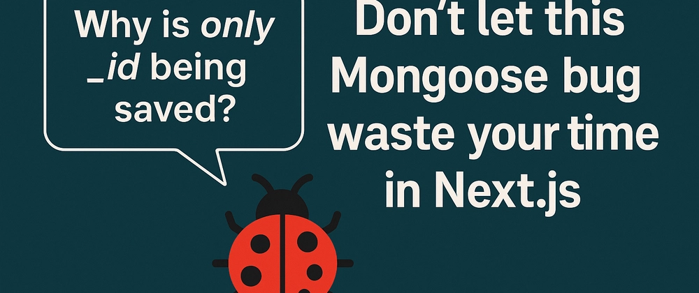 Next.js App Router와 Mongoose 데이터 저장 문제 해결