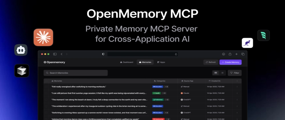 OpenMemory MCP로 컨텍스트 인지 능력 향상 방법
