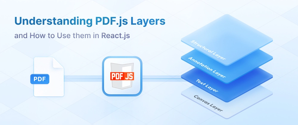 PDF.js 레이어 이해와 React.js 활용 방법