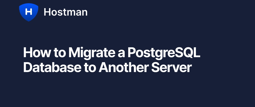 PostgreSQL 서버 이전: pg_dump/pg_restore 활용