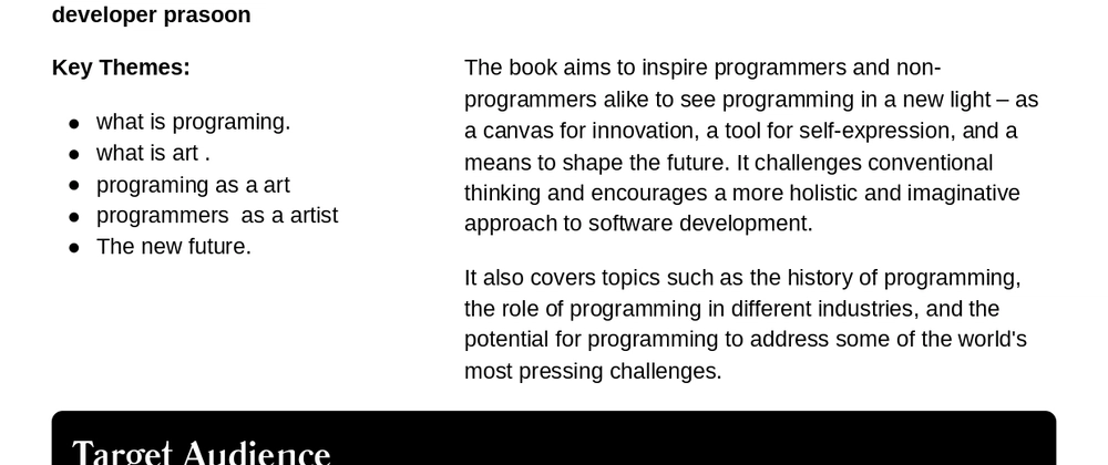 Programming is Art - Chapter 8: Web &amp; Mobile Development