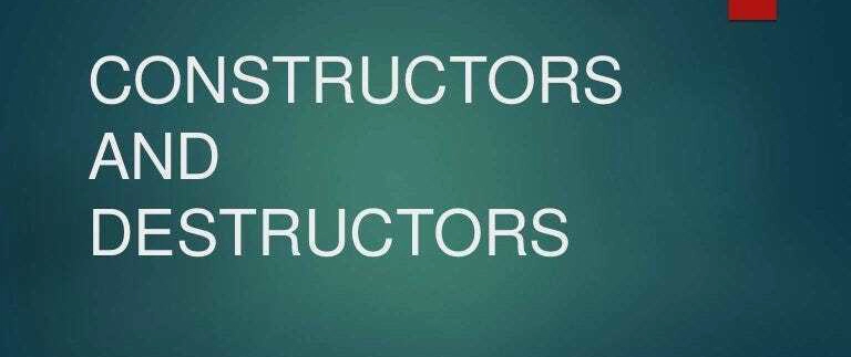 Python Constructors and Destructors: OOP Essentials