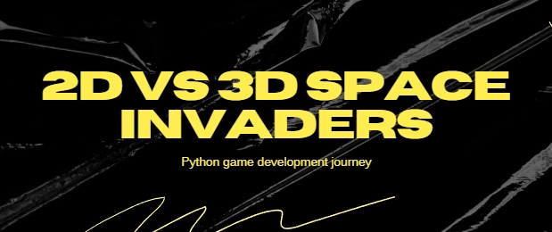 파이썬으로 스페이스 인베이더 2D/3D 게임 만들기