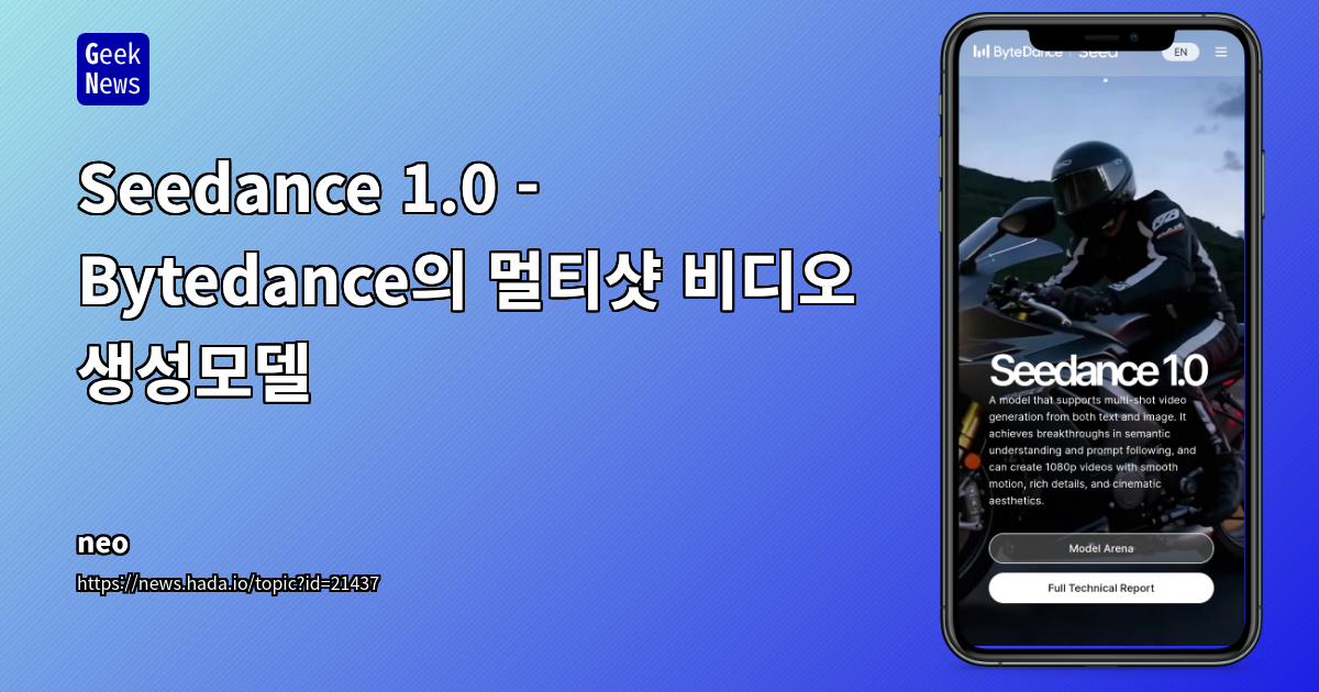 Seedance 1.0: 10x Faster 1080p Video Generation with RLHF &amp; 