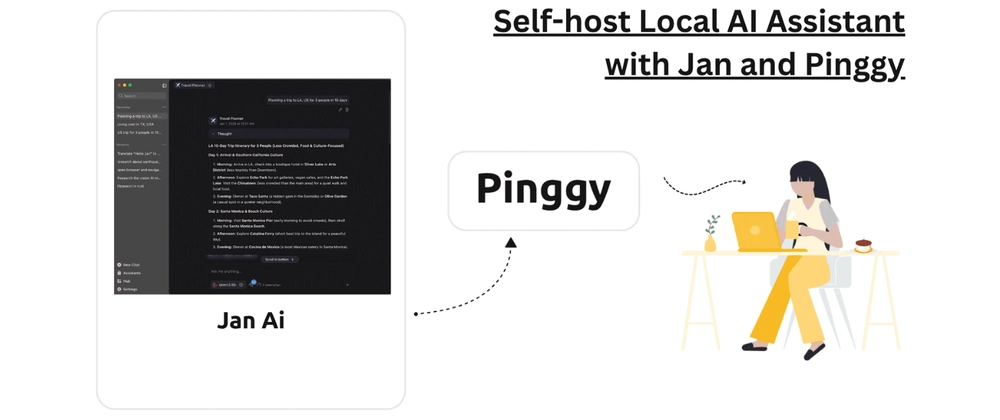 자체 AI 어시스턴트 생성: Jan과 Pinggy로 프라이빗 솔루션