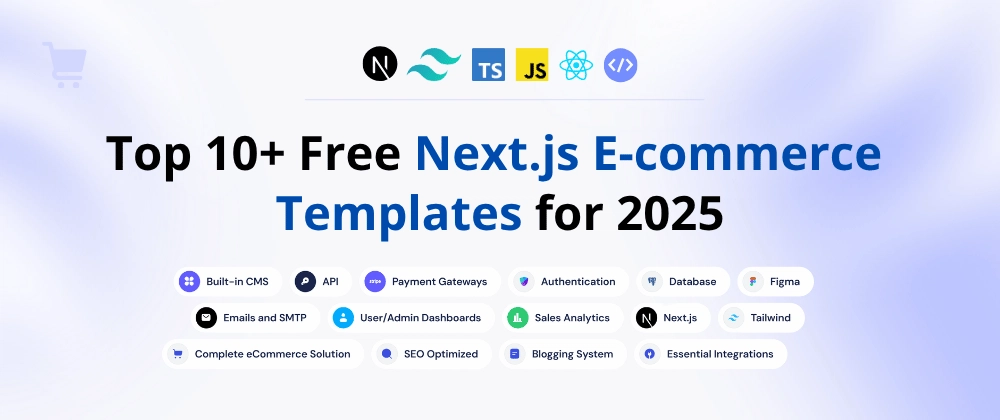 Top 10+ Next.js eCommerce Templates 2025