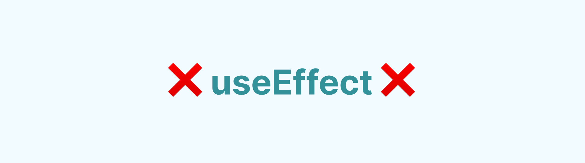 useEffect 사용 금지: React 성능 최적화 팁