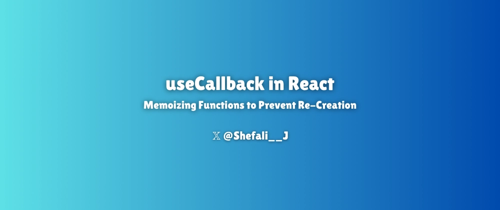 useCallback React: 성능 최적화와 함수 재생성 방지
