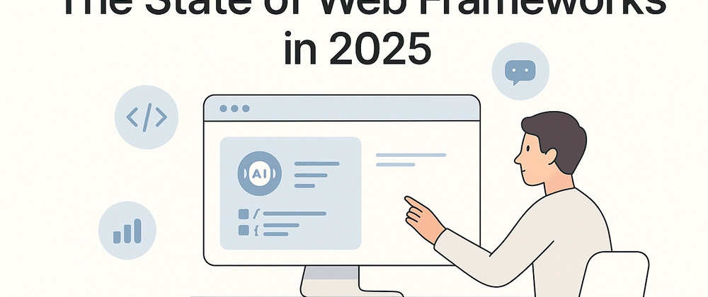 2025년 웹 프레임워크 트렌드: React, Next.js, SvelteKit, AI 통합