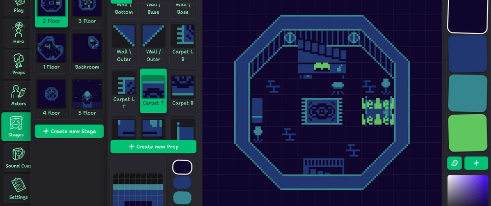 Whimsy: Tiny Game Engine for Storytellers