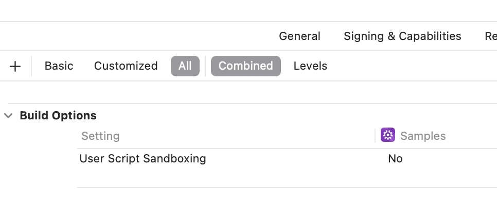 Fix Xcode Build Phase File Format Issues