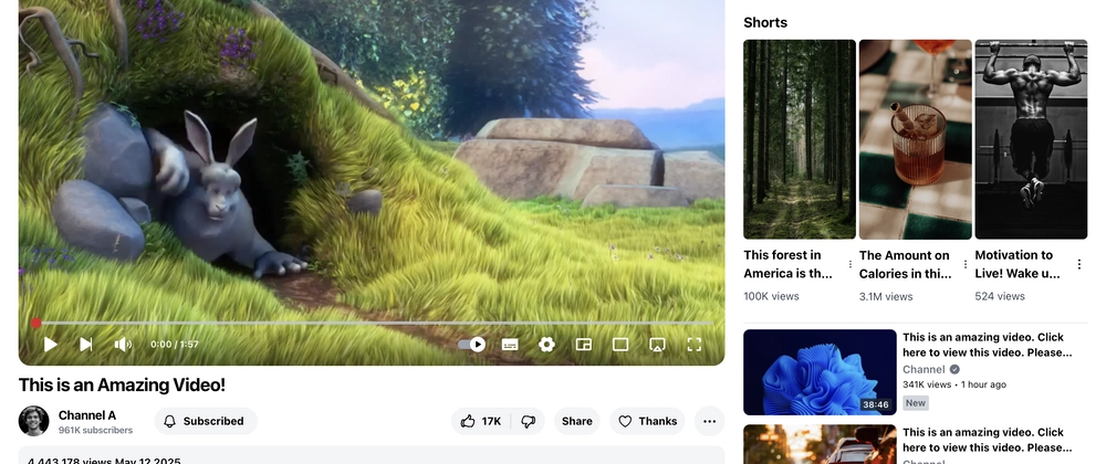 YouTube Clone 개발 경험: React, Next.js, TypeScript로 웹 앱 만들기