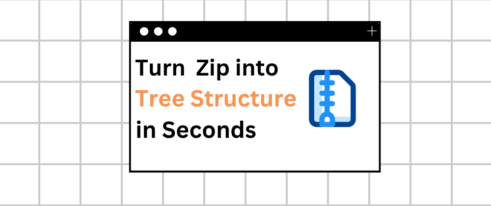 ZipTree: ZIP 파일을 1초 만에 폴더 트리로 변환